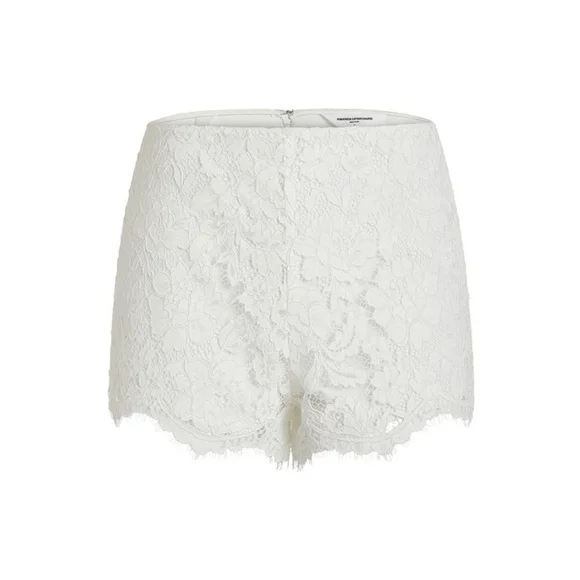New! Amanda Uprichard x REVOLVE Brynley Lace Shorts in White - Size XS - Picture 12 of 12